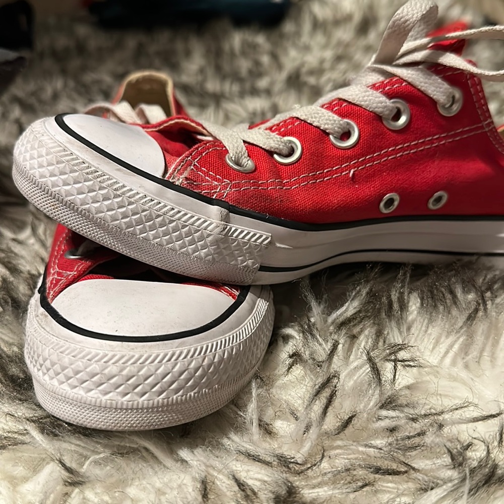 New Red Converse